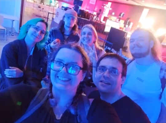 Das Team der CampusCon auf dem Landesfinale vom E-Sport-Verband SH